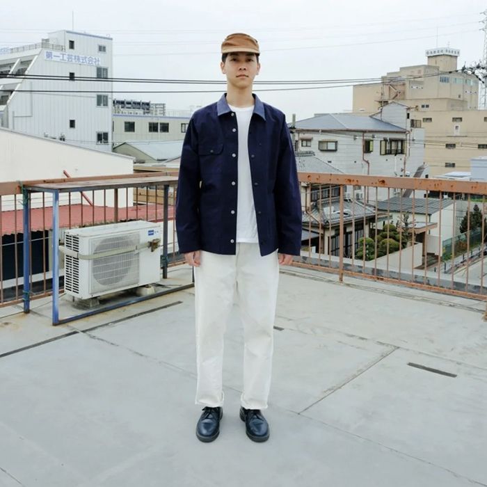 THE UNION】NYLON COVERALL JACKET ネイビー XLサイズ 新品未使用