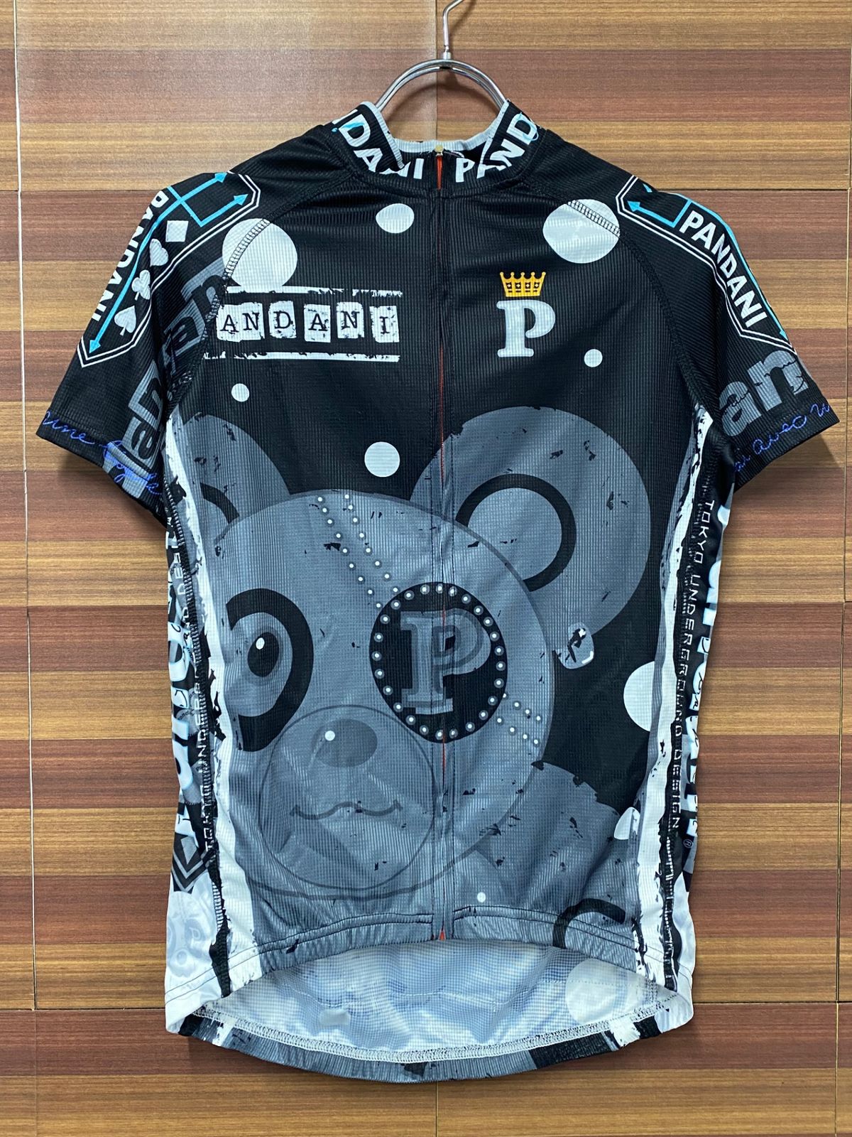 パンダーニ pandani メンズ 半袖 サイクルジャージ Z1354 pandani パンダーニ 半袖 サイクルジャージ デザインシャツ