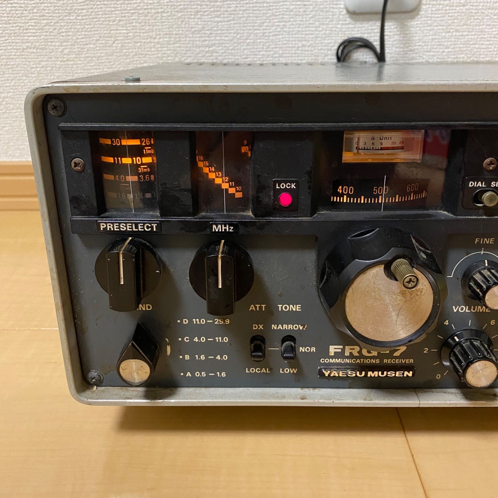 八重洲無線　通信用受信機　FRG-7 （ジャンク品） Yahoo!オークション -「frg-7」の落札相場・落札価格