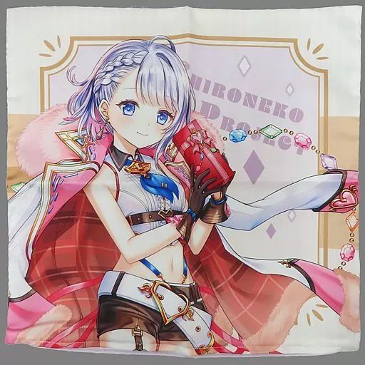 抱き枕カバー・シーツ ティナ クッションカバー 「DMMスクラッチ! 白猫 