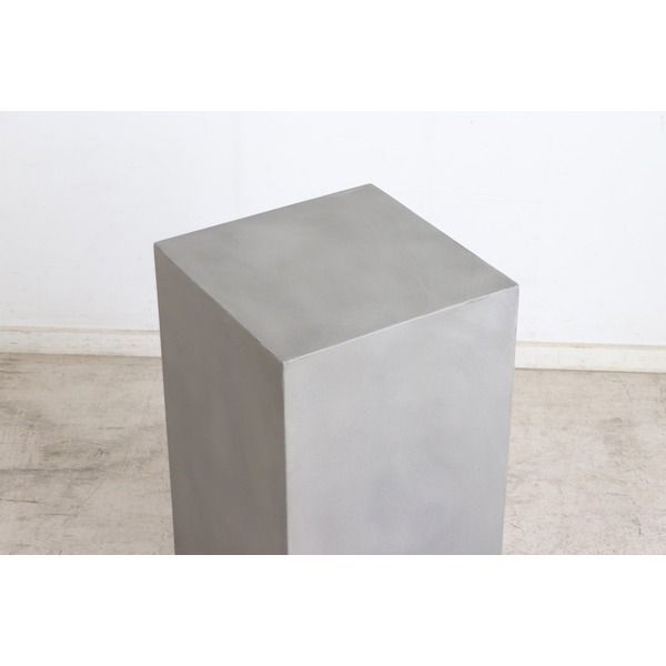 サイドテーブル ディスプレイブロック 幅30cm トール グレー 軽量 頑丈 UP レイジー ST 什器 展示 置台 インテリア家具 代引不可