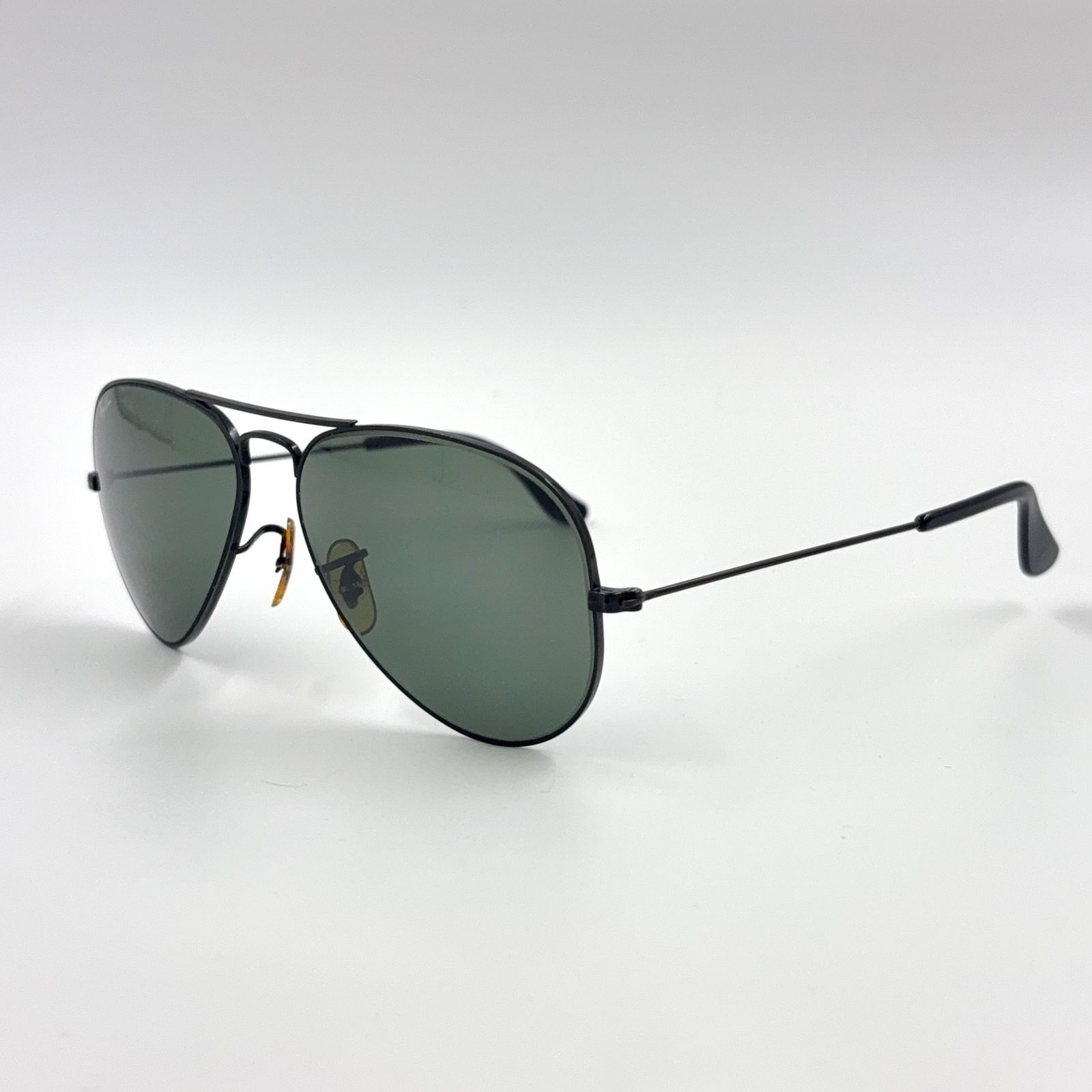 Ray-Ban アビエーター型 樹脂 ブラック サングラス