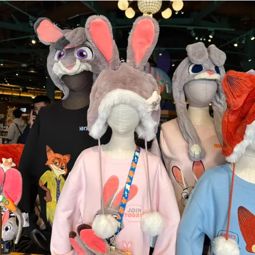 上海ディズニー ジュディ ファンキャップ 被り物 ディズニー ファン