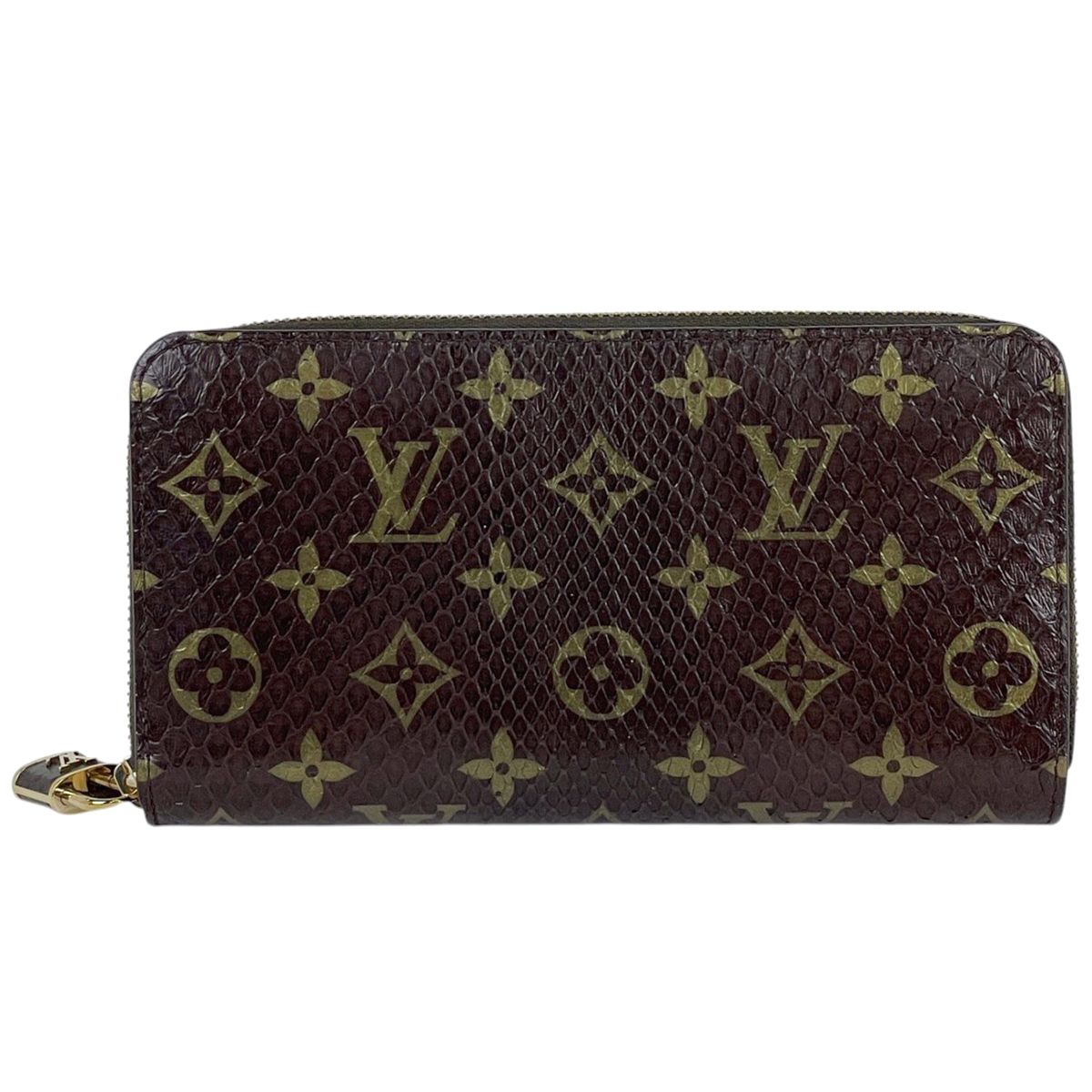 ルイ・ヴィトン Louis Vuitton ジッピー ウォレット パイソン