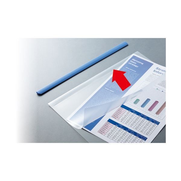 （まとめ） TANOSEE 再生レールホルダー A4タテ 30枚収容 青 1パック（10冊） 〔×10セット〕 まとめ) TANOSEE 再生レールホルダー A4タテ 50枚収容 白 1セット（30