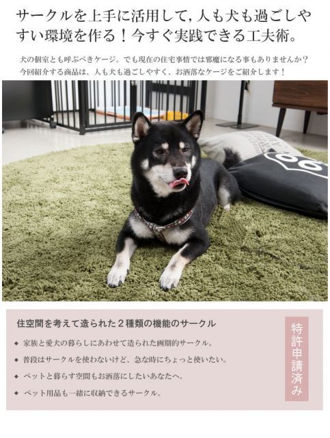 省スペース収納付きスライド型ケージ