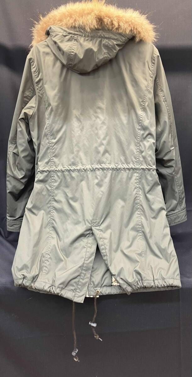 BURBERRY BLACK LABEL◇モッズコート/M/ポリエステル/KHK/無地/BMP59