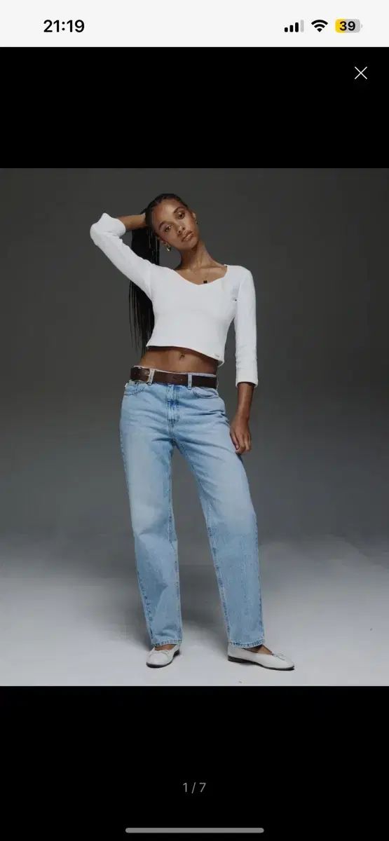 GLOWNY グロウニー jane jeans s