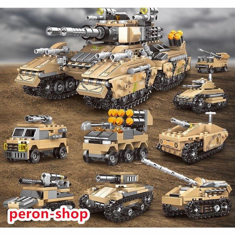 レゴ互換品　戦車・軍用車両まとめ売り 新品】 ブロック互換 レゴ 互換品 レゴ戦車 軍用車両 ミサイル車
