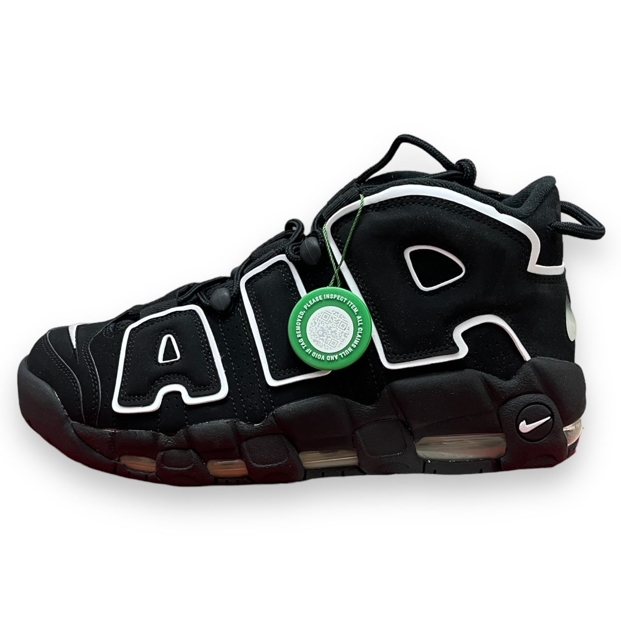 NIKE AIR MORE UPTEMPO BLACK ナイキ エア モアアップテンポ ブラック 