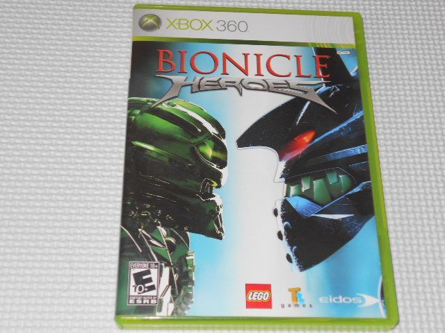 xbox360☆BIONICLE HEROES 海外版 北米版☆箱付・説明書付・ソフト付 