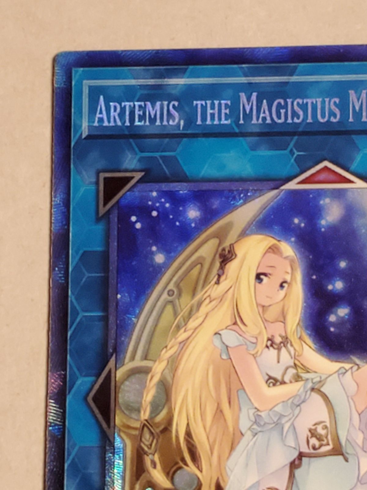 遊戯王 英語版 聖魔の乙女アルテミス コレクターズレア 1st 聖魔の乙女