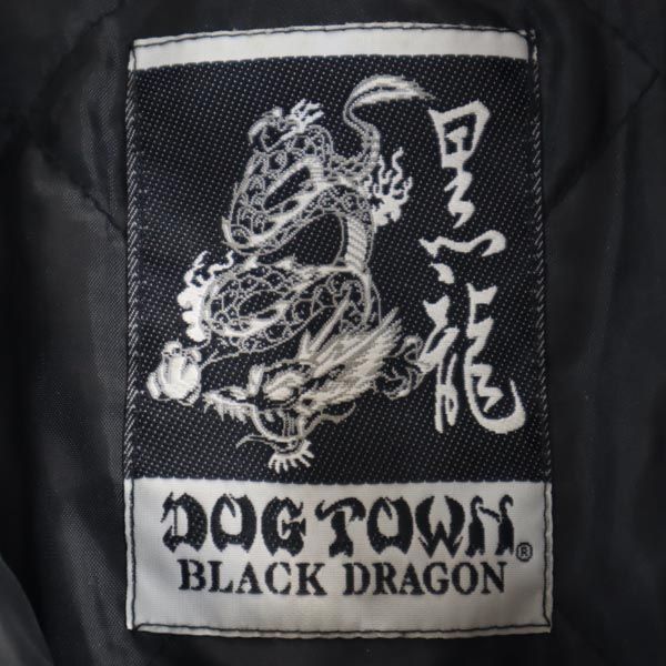 ドッグタウン 中綿ジャケット XL 黒 DOGTOWN BLACK DRAGON 黒龍 メンズ