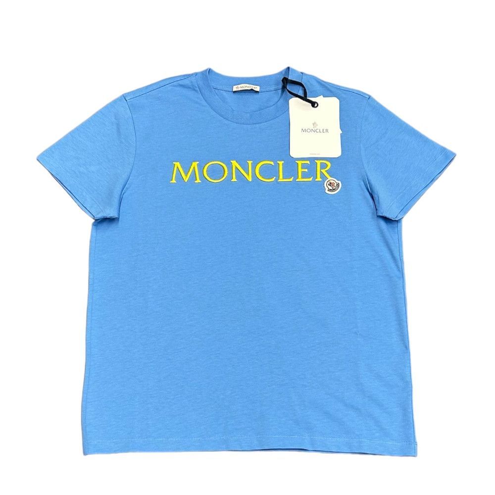 新品 MONCLER ロゴ 刺しゅう Ｔシャツ モンクレール - メルカリ