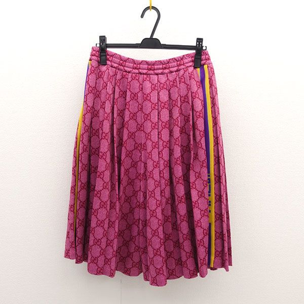 GUCCI グッチ GGテクニカル ジャージー ショートパンツ レッド サイドライン 550599-XJADG レディース ガールズ LADY 女性 婦人 ブランド