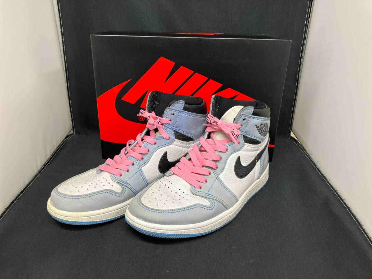 NIKE | ナイキ AIR JORDAN 1 RETRO HIGH OG エアジョーダン 555088-134 ハイカット スニーカー ホワイト×ライトブルー サイズ26cm