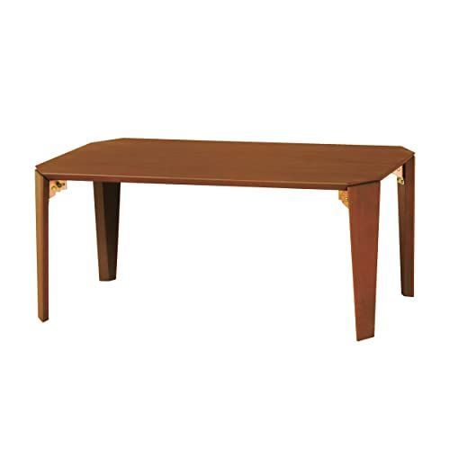 大人気 W750×D500×H320 ブラウン ㎜ ローテーブル 折脚 202502モデル テーブル table J-kitchens
