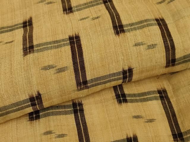 平和屋本店□極上 夏物 芭蕉布 手積み芭蕉糸100％ 逸品 未使用