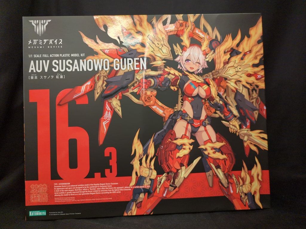 コトブキヤ メガミデバイス 皇巫 スサノヲ 紅蓮 特典無し KP745