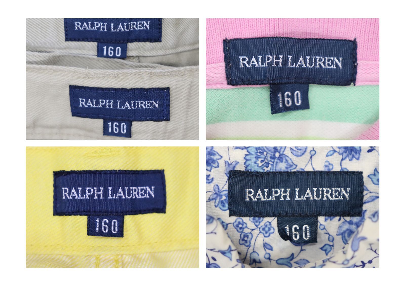 RALPH LAUREN ラルフローレン 子供服 女の子  160㎝  まとめ売り  5点  古着