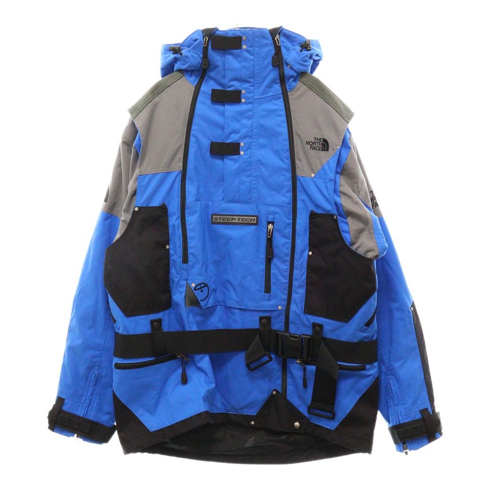 THE NORTH FACE (ザノースフェイス) STEEP TECH スティープテック アポジージャケット マウンテンパーカー ブルー/ブラック