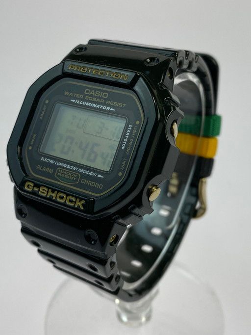 中古】【メンズ】 G-SHOCK ジーショック DW-5600R-3JF ラスタファリ