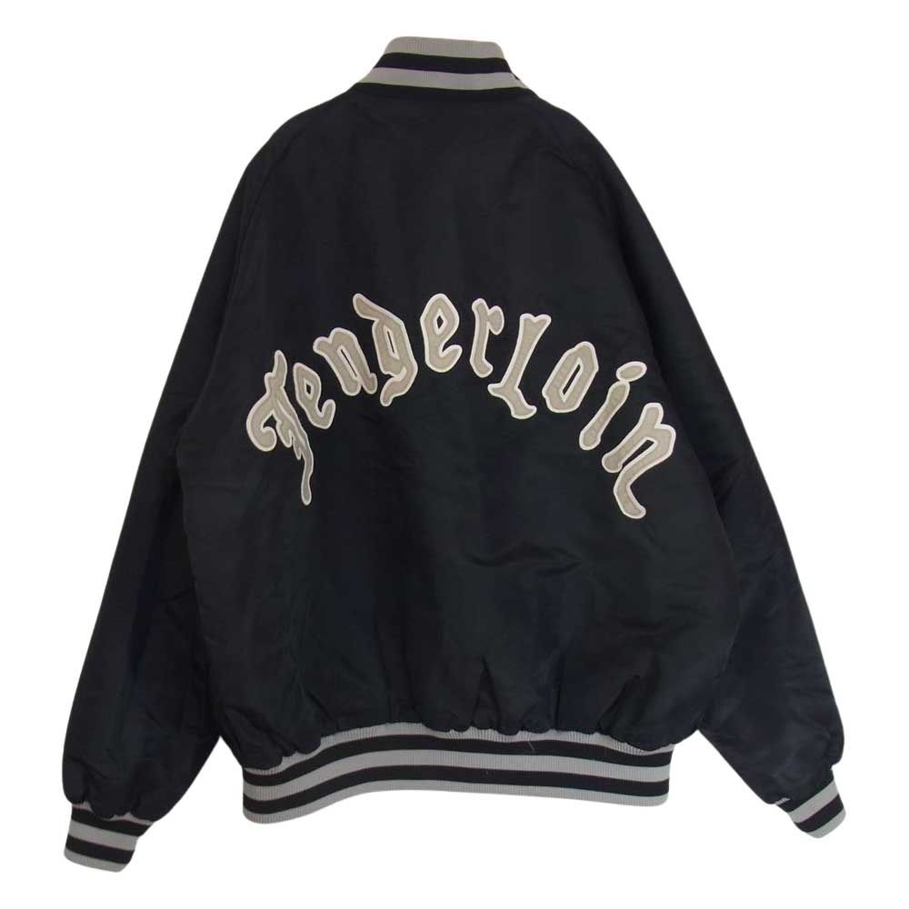 TENDERLOIN ボルネオスカル　スタジャン　Lサイズ 新品未使用 テンダーロイン ボルネオスカル ナイロン リブ スタジャン【中古