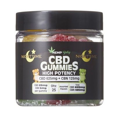 新品 CBD グミ ヘンプベイビー CBN 25個 CBDグミ エディブル hemp baby