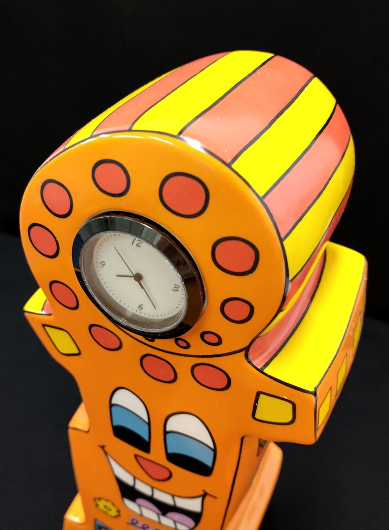 激安で季節を先取り。 置き時計 陶器 JAMES RIZZI ジェームス リジィ アート ドイツ製