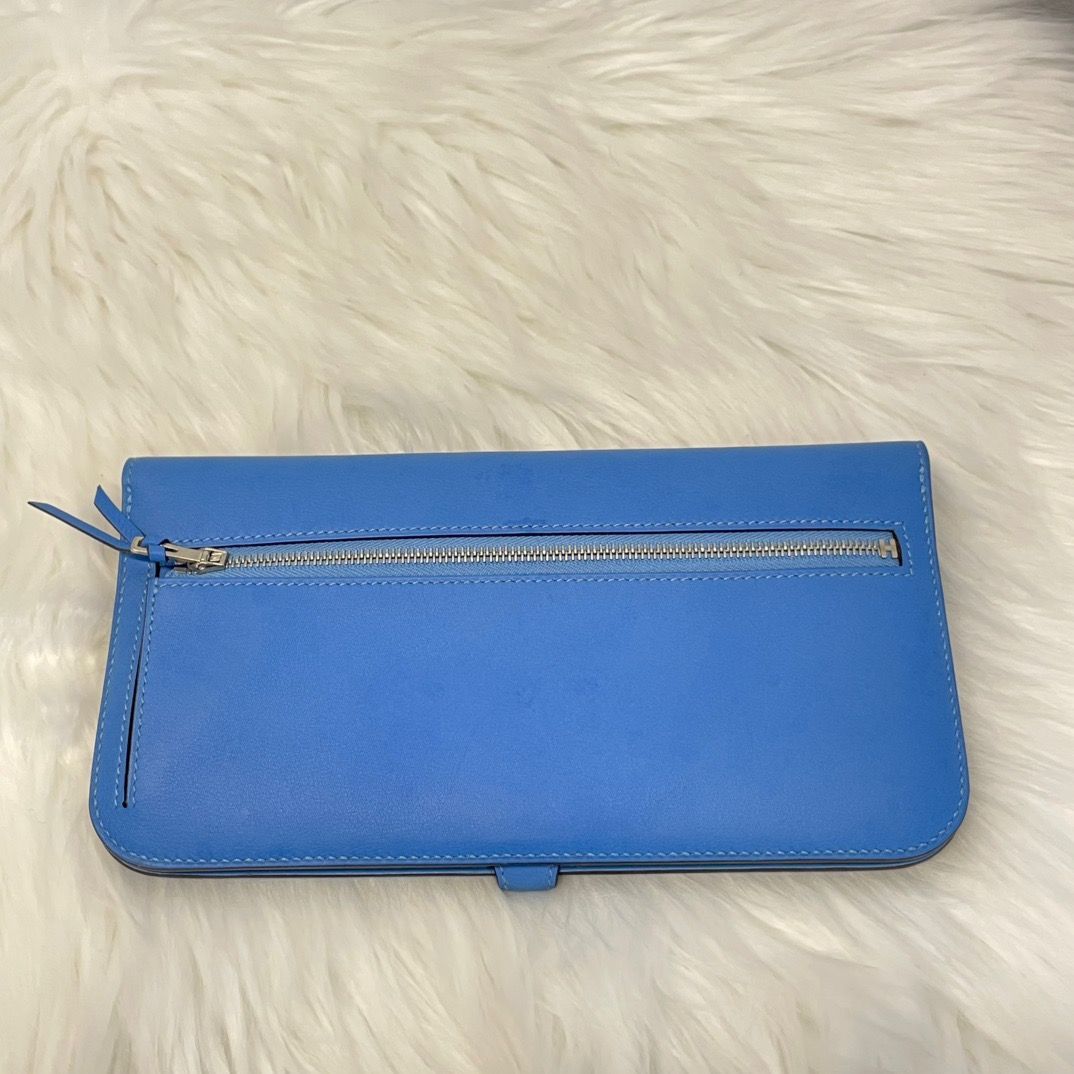 HERMES（エルメス）ドゴンロング 2つ折長財布【中古】 - メルカリ 