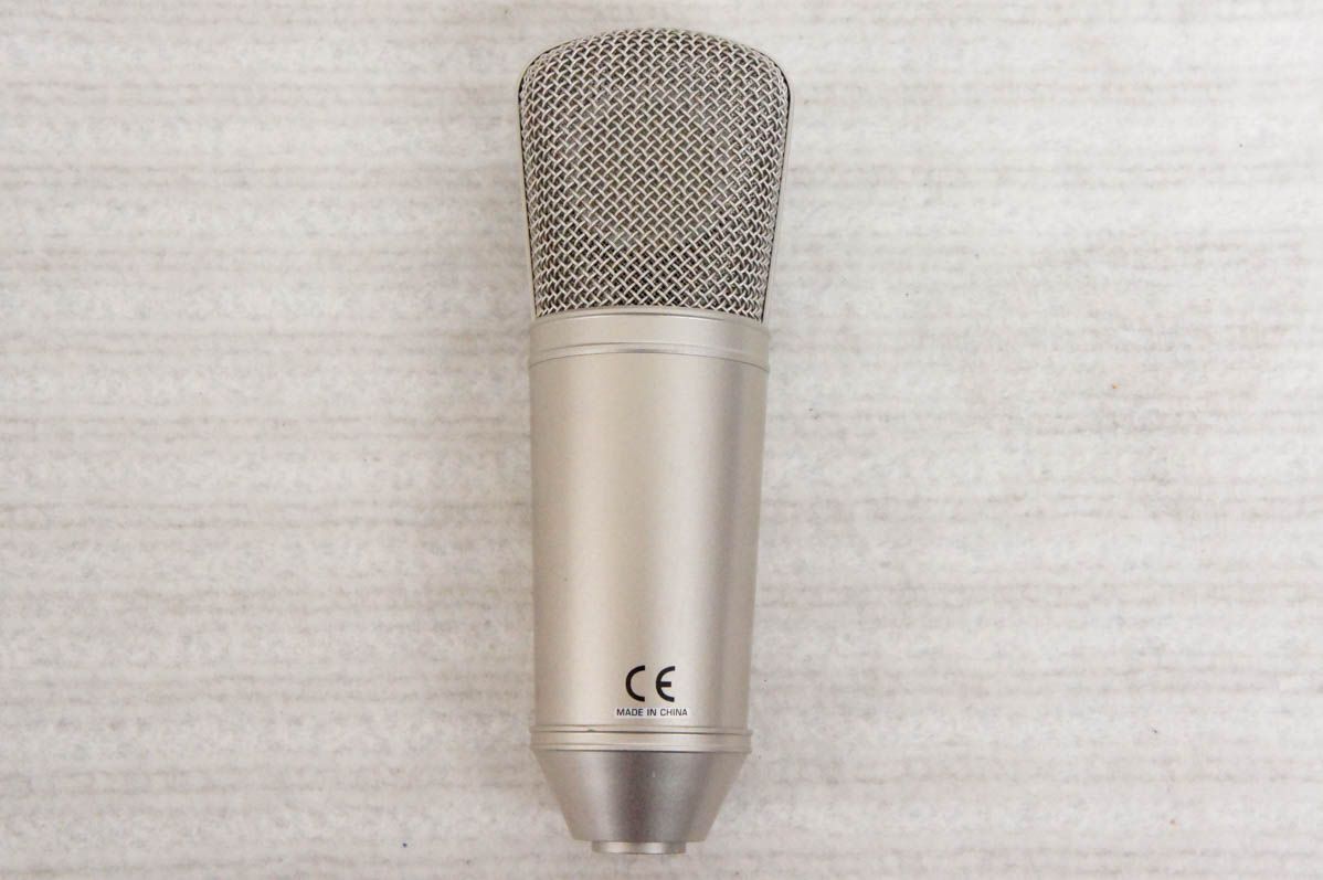 オーディオ機器 【】BEHRINGERベリンガー コンデンサーマイク B-1