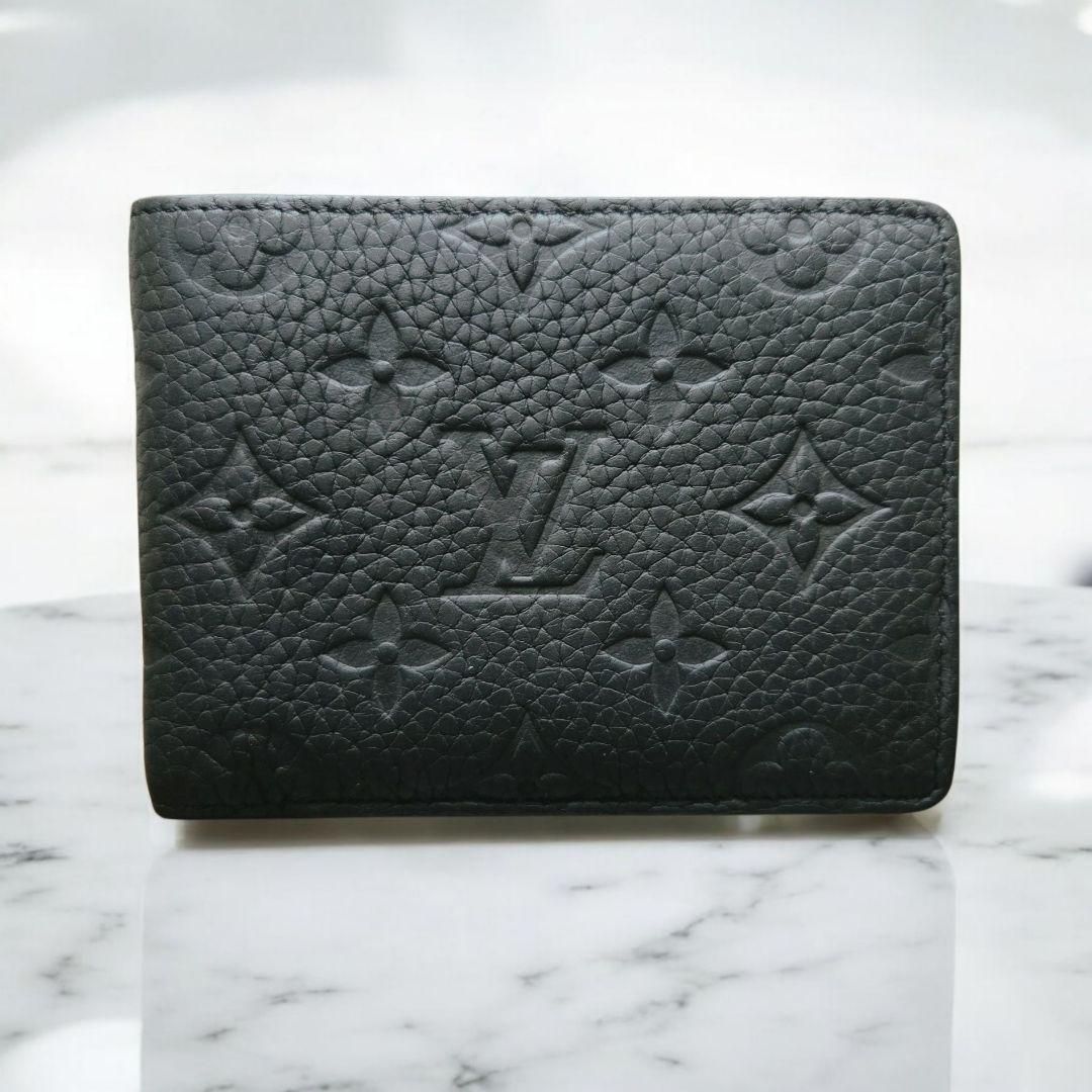 ヴィトン モノグラムシャドウ ポルトフォイユミュルティプル ノワール M62901 最新IC対応