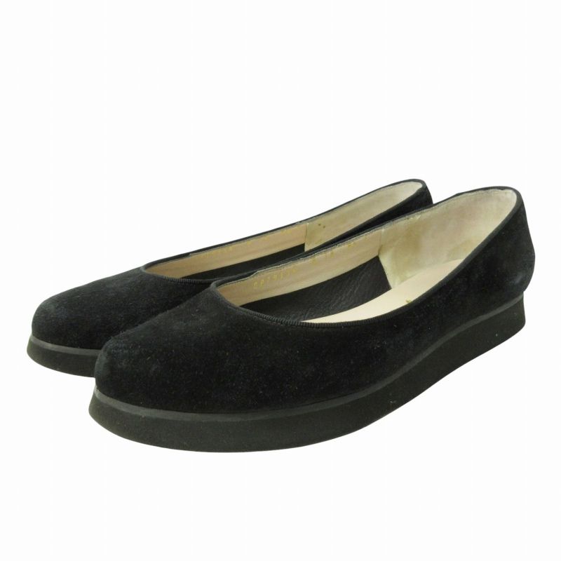 Ferragamo フラットシューズ 黒/ベージュ フェラガモ 公式サイト | レディース バレエシューズ