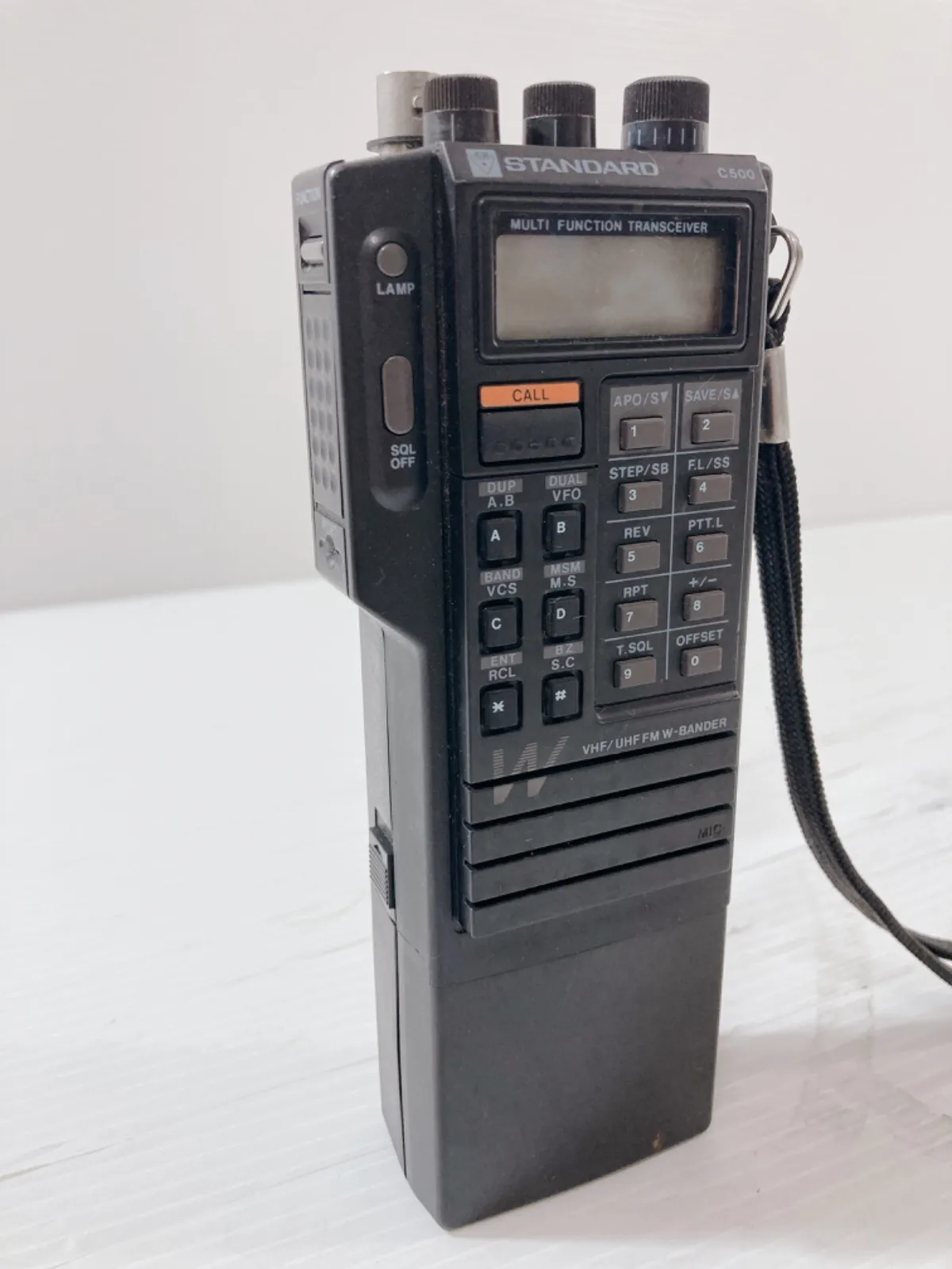 若松電子 STANDARD C500 TRANSCEIVER VHF/UHF FM-BANDER