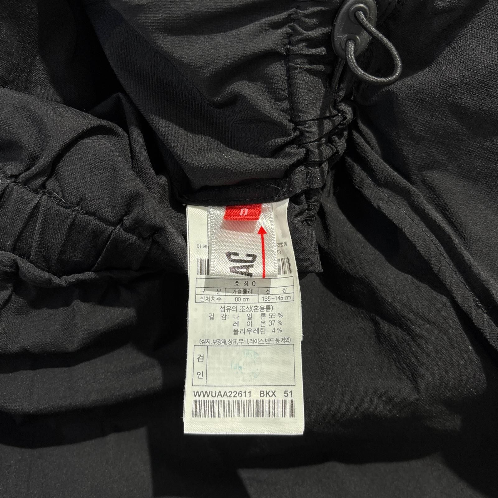 バリュープライス レディース ワック WAAC ワンピース 0 S 黒 ブラック 半袖 オープン フルジップ 同様