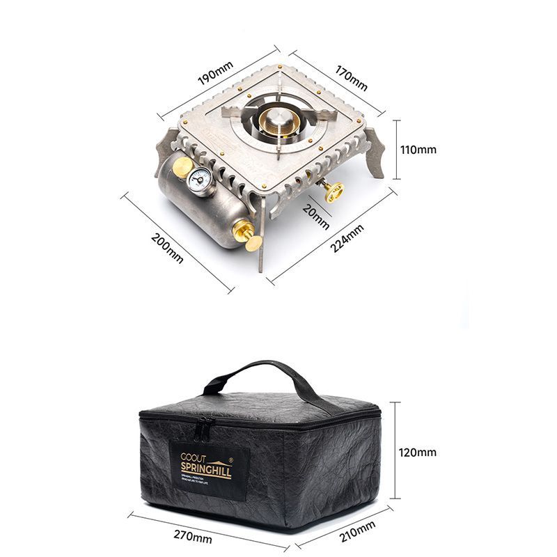 玄人向け】SPRINGHILL アテナオイルストーブ 灯油コンロ 灯油バーナー