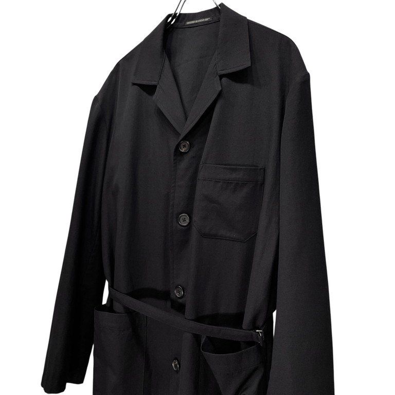 Y's for men ウールギャバジンベルテッドロングコート Archive