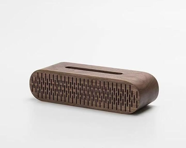 belaDESIGN スマホスタンド スピーカー 天然木 電源不要 木製 置くだけ(WS1710D ブラウン ブラックウォールナット（アメリカ）)