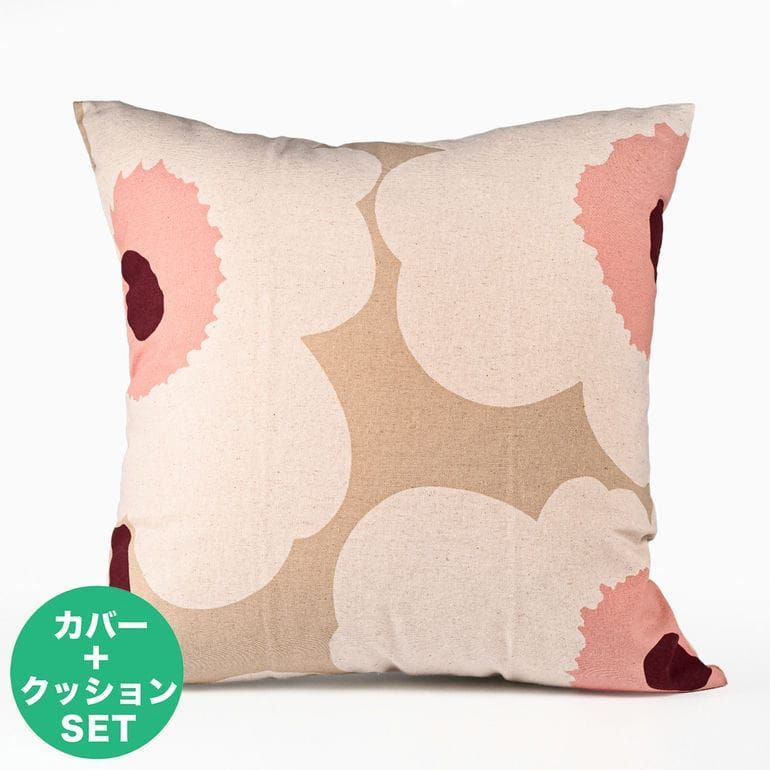 新品 マリメッコ marimekko クッションカバー 50×50cm ヌード
