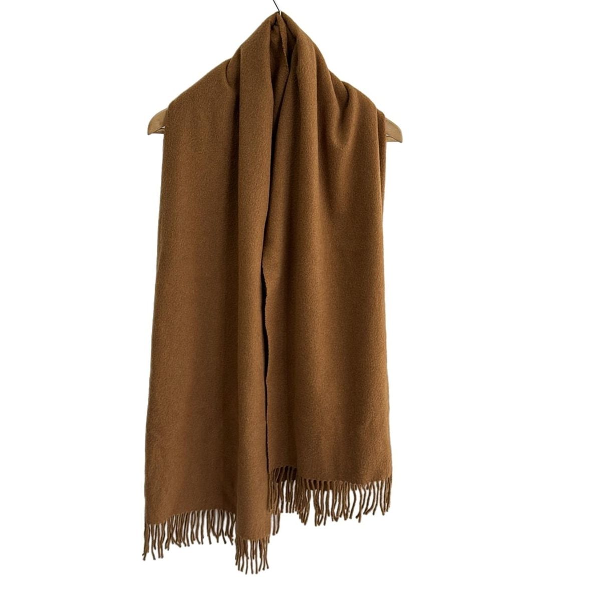 未使用品✨JOHNSTONS✨ジョンストンズ✨ウールカシミヤ✨ストール✨ブラウン johnstons of elgin(ジョンストンズ) ストール(ショール)美品