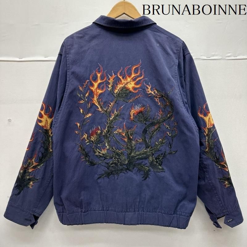BRUNABOINNE ブルーナボイン ジャケット 上着 ジャンパー ブルゾン 17AW 別注 ファイヤードレイク 刺繍 ジャケット BNB032