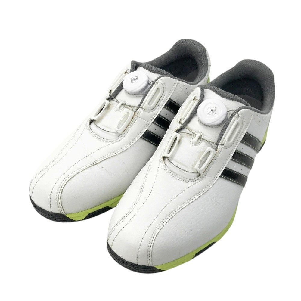 ADIDAS GOLF アディダスゴルフ F33215 traxion boa ゴルフシューズ ホワイト系 25.5 240101440827 ゴルフウェア メンズ ストスト