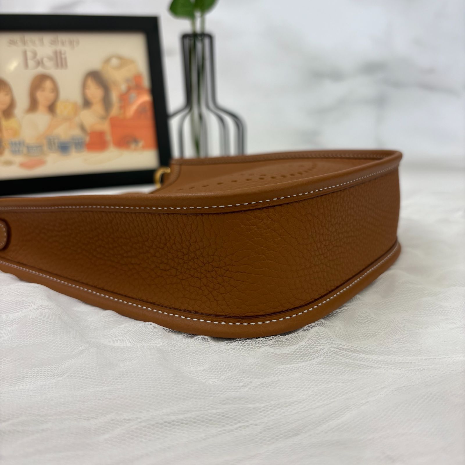 鑑定済み【 新品 】2025年 最新 K刻印 エルメス ミニ エブリン