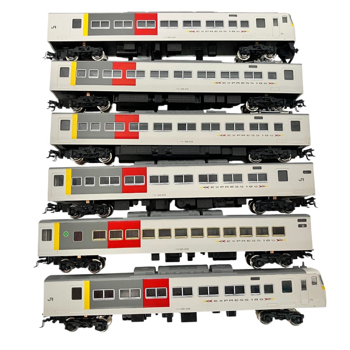 【11個セット】　KATO 鉄道模型 まとめ売り KATO クハ165系 等 6両 まとめ 鉄道模型 Nゲージ カトー 中古