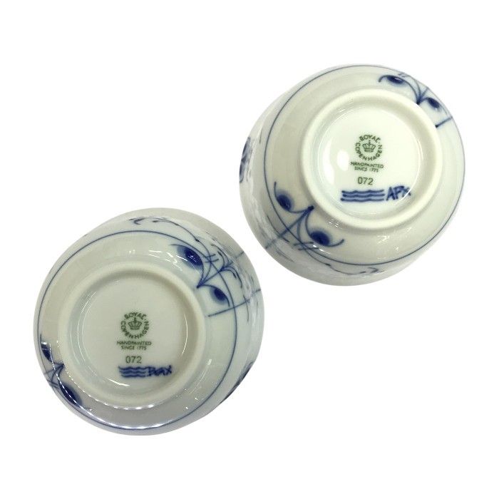 Royal Copenhagen ロイヤルコペンハーゲン ブルーパルメッテ ペア