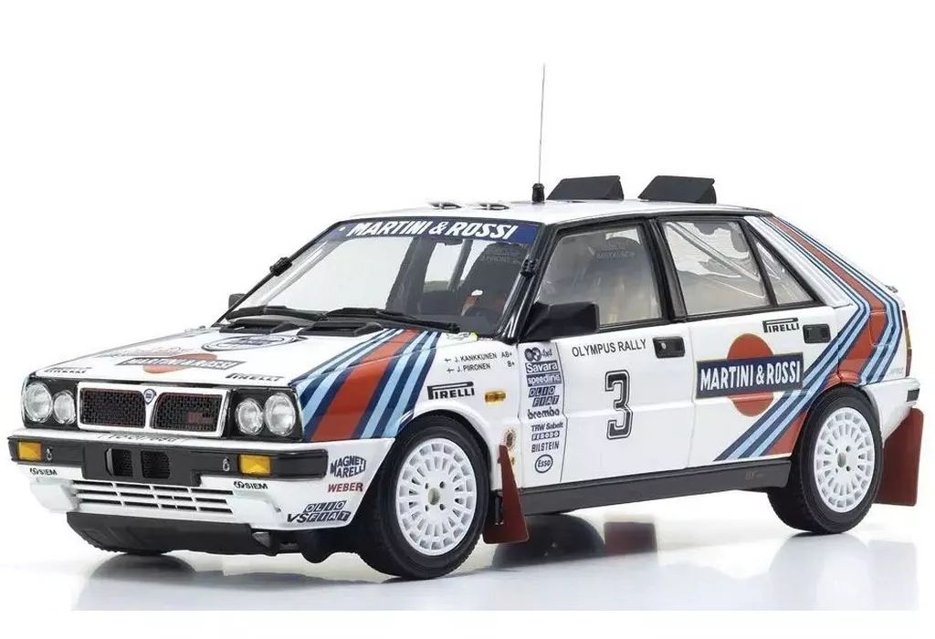 ミニカー 1|18 ランチア デルタ HF 4WD オリンパス ラリー ウィナー 1987 3 KS08960E