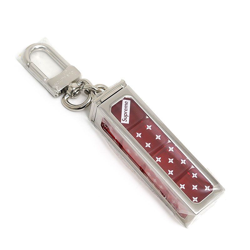 LOUIS VUITTON Supremeコラボダイスキーチェーン ルイヴィトンダイスキーチェーン サイコロ Supremeコラボ 14145