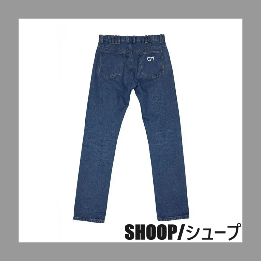 SHOOP/シュープSTUDIOUS別注DENIM ブラックデニムsサイズ　古着 2025年最新】SHOOP メンズ デニム・ジーンズの人気アイテム