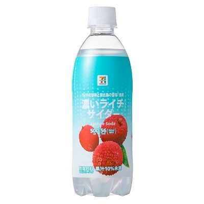 濃いライチサイダー 500ml×24本【1ケース】【ドリンク】【送料込み 