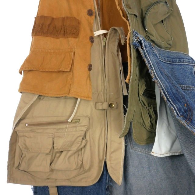 リコール RequaL≡ 再構築 リメイク コンビネーションベスト ジレ F マルチ RQ 25 SS-VT 03 B ゆったり設計 ベーシック